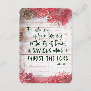 Invitation Bible Verset Noël Jouer