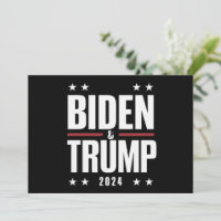 Biden Trump 2024 Élection Présidentielle VP Drôle