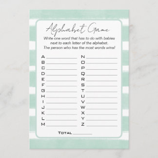 Invitation Bientôt de nouveau ensemble Baby Shower Jeu de l'a