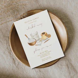 Invitation Bientôt on va retirer la douche de nuptiale