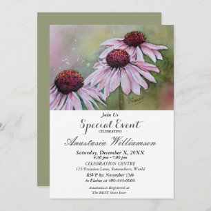 INVITATION BIENVENU D'ÉVÉNEMENT DE PARTIE