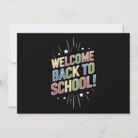 Bienvenue à l'école Professeur Premier Jour d'écol