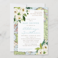 Bienvenue Au Baby shower Mondial Floral Map