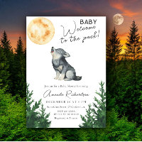 Bienvenue dans la meute ! Baby Shower Loup