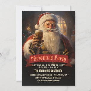 Invitation Bière du Père Noël
