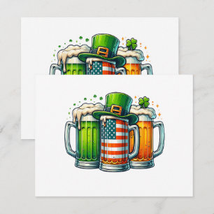 Invitation Bière Irlandaise Irlande Fête de la Saint-Patrick