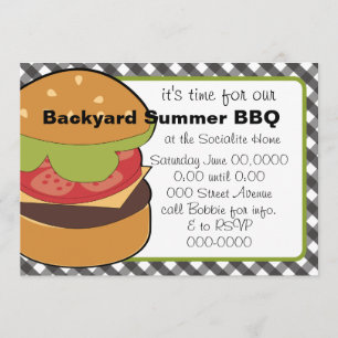 Invitation Big Burger