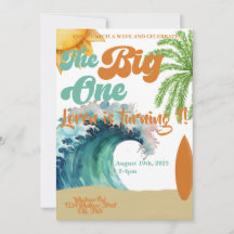 Big One Surf Thème 1er anniversaire