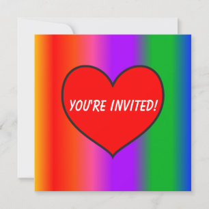Invitation Big Red