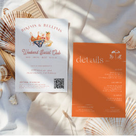 Invitation Bikinis et Bellinis Bachelorette Social Club