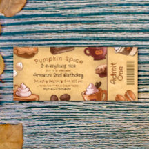 Billet Citrouille Épicée et Tout Ce Qui Est Agréab