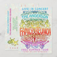Billet de concert de la Musique de Réunion familia