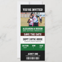 Billet de Football Enregistrez la Date
