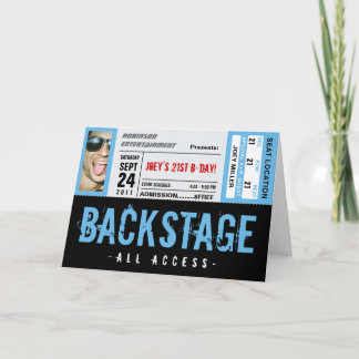 Invitation Billet d'événement