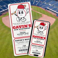 Billets de baseball Retro vintage Sport Anniversai