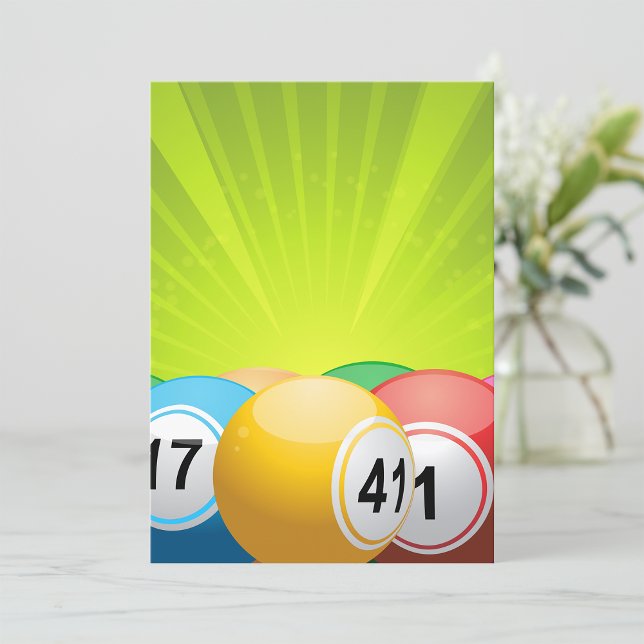 Invitation Bingo Balls (Créateur téléchargé)
