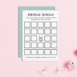 Invitation Bingo nuptiale | Lingerie Bridal Party