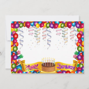 Invitation Birthday party