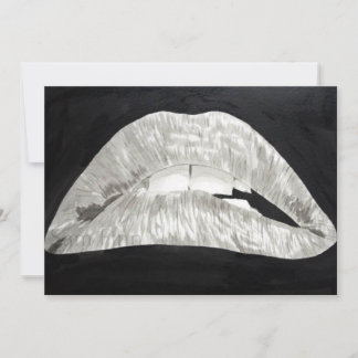 Invitation Bitten Lips