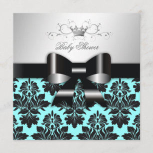 Invitation Black Bow noir de Black Bow 311-Blackberry  Baby s