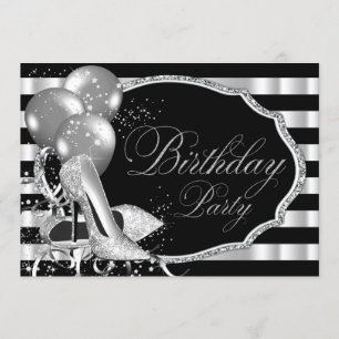Invitation Black Striver Silver High Heures Anniversaire