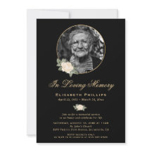 Black Yellow Gold Floral Service photo