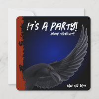 Blackbird Party Sunset Raven