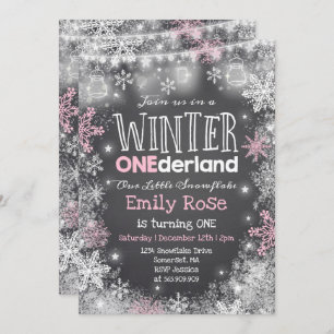 Invitation Blanc de rose d'invitation d'anniversaire