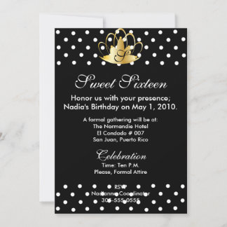 Invitation Blanc Sur Monogramme Noir S-16 Invitation-Poussièr