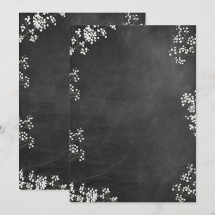 Invitation Blank do-it-yourself créer votre propre tableau de