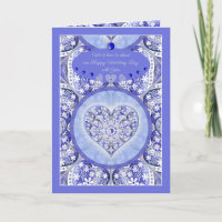 Bleu de dentelle en céramique de Grèce
