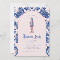 Bleu et rose Grandmillennial Nutcracker Ballet