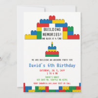 Blocs de construction Briques Blocs Anniversaire