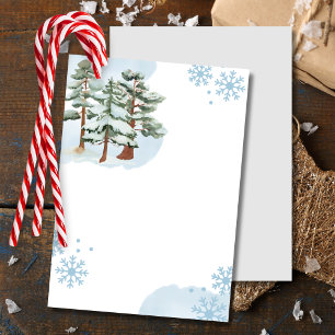 Invitation Blond Ajouter votre propre flocon d'hiver bleu nei