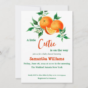 Invitation Blossom Citrus Little Cutie