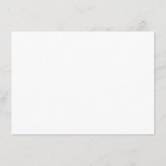 Invitation Blue Botanical Modern Wedding Thank You Card