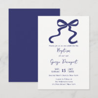 Blue Bow Baptism Événement religieux