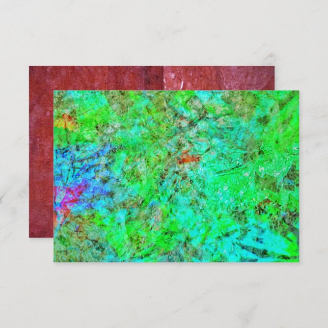 Invitation Blue darkness abstract invitation,Abstract blue In (Devant / Derrière)