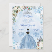 Blue Floral & Vacances d'hiver Mis Quince Annivers