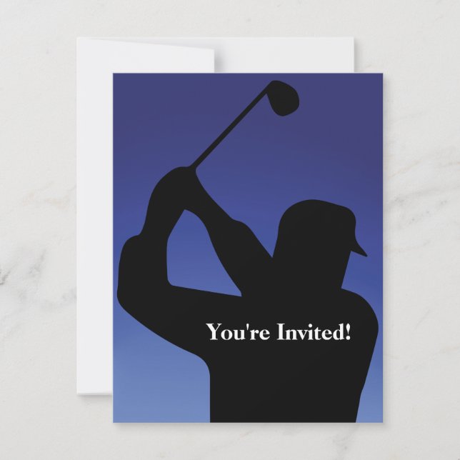 Invitation Blue Golf Homme (Devant)