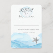 Blue Ocean Starfish Plage tropicale Mariage