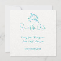 Blue Radiance Hummingbird Kiss Inséparable Mariage