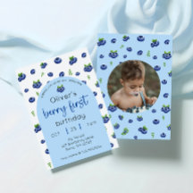 Blueberry 1er anniversaire Berry First Photo