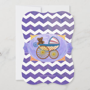 Invitation Blueberry Smear Baby Stuff