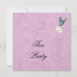 Invitation Bluebird & Damask