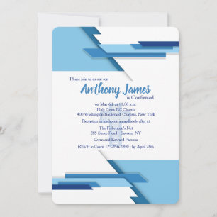 Invitation Blues Droite