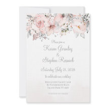 Blush Peony Silver Eucalyptus Mariages