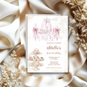 Invitation Blush Rose Marie Antoinette