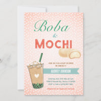 Boba Bubble Tea Baby shower Japon Corée Kawaii