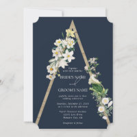 Bohème Bohème Pyramide Flore Blanche Mariage Bleu